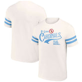 Cream St. Louis Cardinals Darius Rucker Collection by Fanatics Yarn Dye Vintage T-Shirt