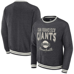 Heather Charcoal San Francisco Giants Darius Rucker Collection by Fanatics Vintage Pullover Sweatshirt