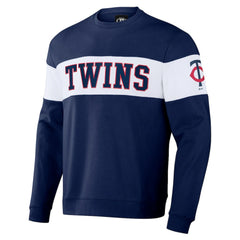 Navy Minnesota Twins Darius Rucker Collection by Fanatics Stripe Pullover Sweatshirt