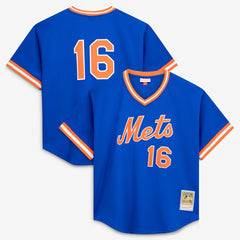 Royal Dwight Gooden New York Mets Mitchell & Ness Authentic Batting Practice Jersey