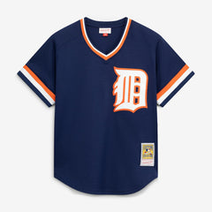 Navy Kirk Gibson Detroit Tigers Mitchell & Ness Authentic Batting Practice Jersey
