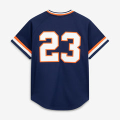 Navy Kirk Gibson Detroit Tigers Mitchell & Ness Authentic Batting Practice Jersey