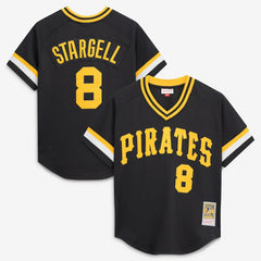 Black Willie Stargell Pittsburgh Pirates Mitchell & Ness Authentic Batting Practice Jersey
