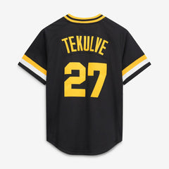 Black Kent Tekulve Pittsburgh Pirates Mitchell & Ness Authentic Batting Practice Jersey