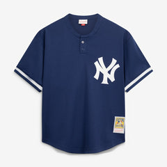 Navy Bernie Williams New York Yankees Mitchell & Ness Authentic Batting Practice Jersey