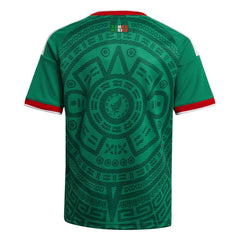 2026 Mexico Youth Stadium Home Soccer Jersey