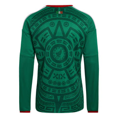 2026 Mexico Men's Stadium Home Long-Sleeve Soccer Jersey