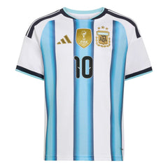 2026 Argentina Youth Stadium Home Messi #10 Soccer Jersey