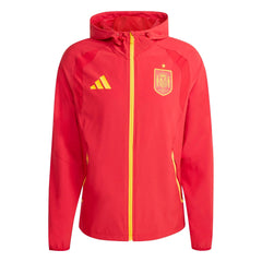 2026 Spain Men's Tiro Travel Full Zip Windbreaker