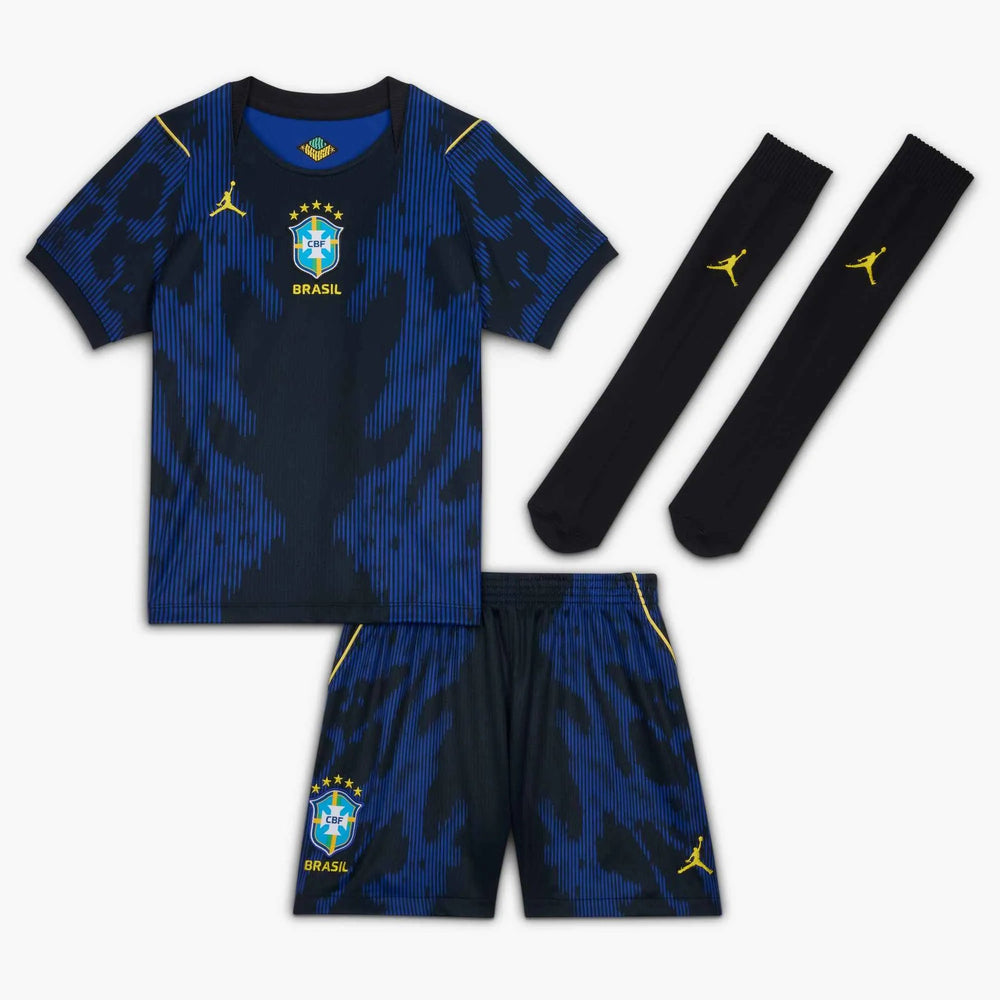 2026-27 Brazil Little Kids' Stadium Away Kit