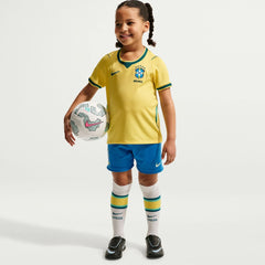 2026-27 Brazil Little Kids' Stadium Home Kit