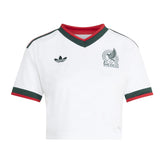 2026 Mexico Women's Stadium Away Cropped Soccer Jersey