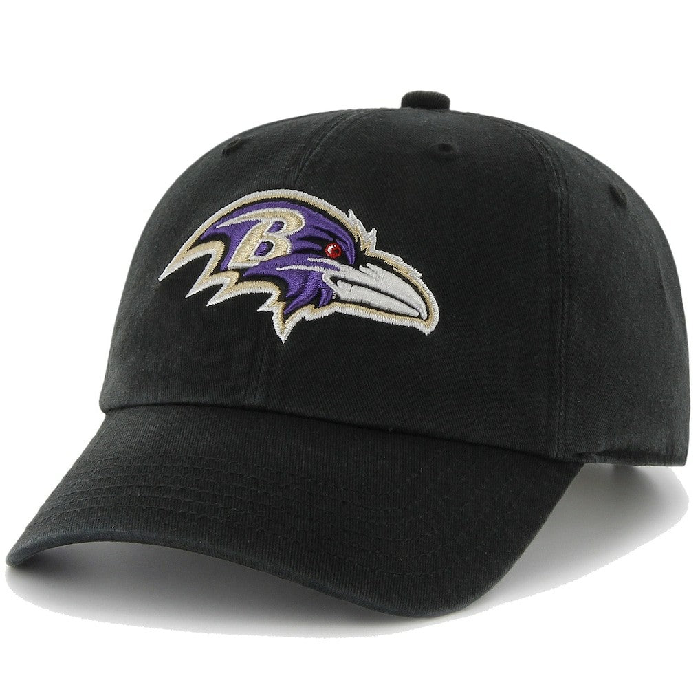 '47 Brand  Clean Up Adjustable Hat - Baltimore Ravens Hats