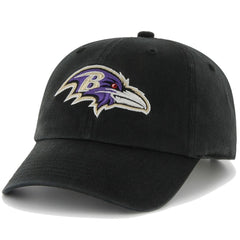 '47 Brand  Clean Up Adjustable Hat - Baltimore Ravens Hats