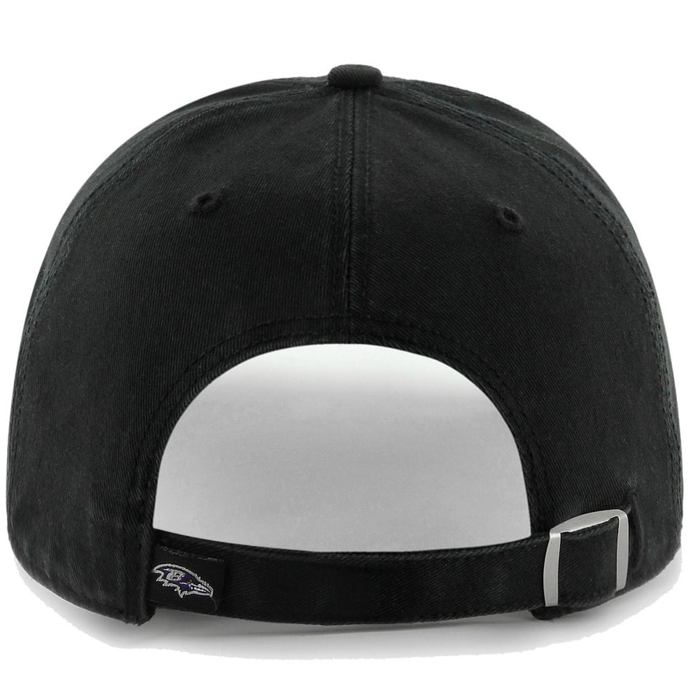 '47 Brand  Clean Up Adjustable Hat - Baltimore Ravens Hats