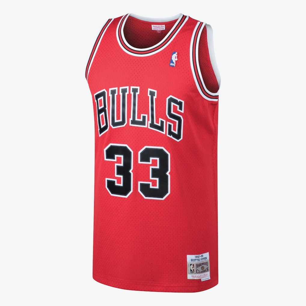 Chicago Bulls Scottie Pippen 1997 Hardwood Classics Road Swingman Jersey sale