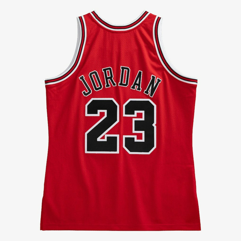 Mitchell & Ness Chicago Bulls Authentic Jersey Road Finals Michael Jordan 1997-98