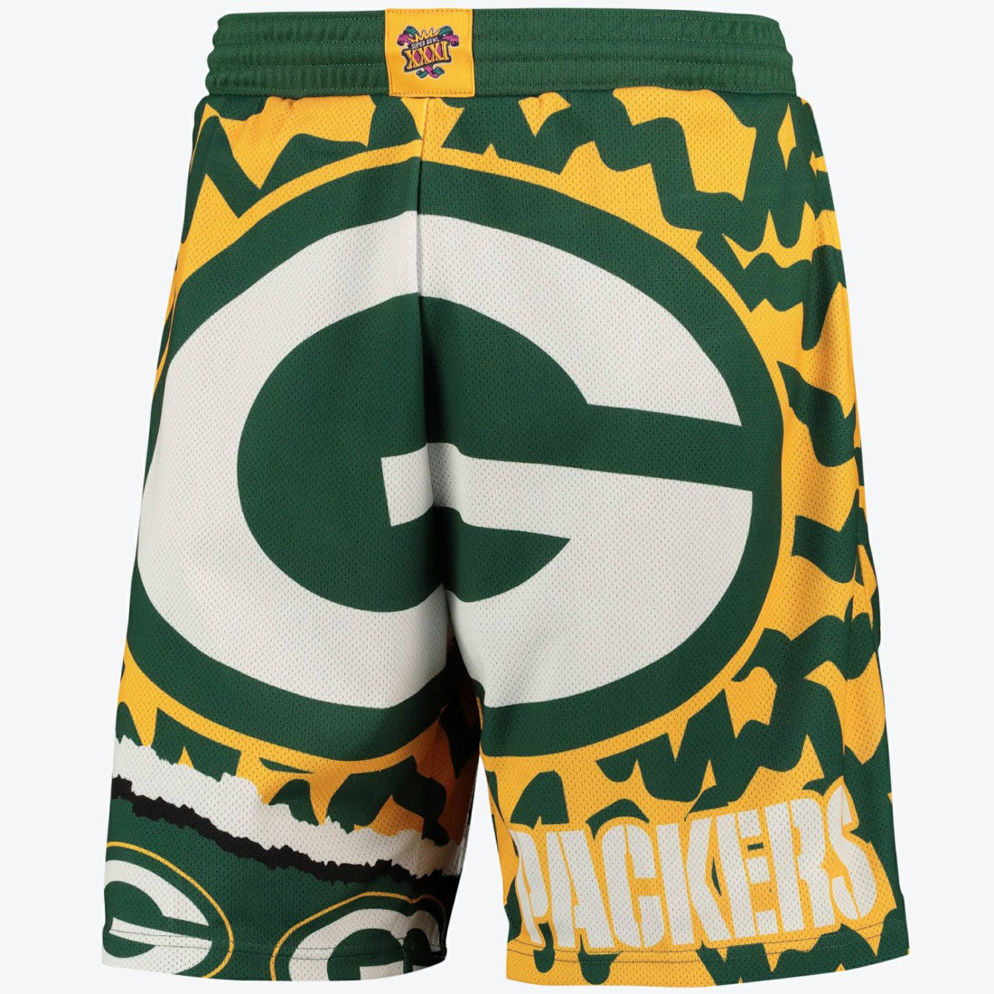 Jumbrotron Sublimated Short - Green Bay Packers Shorts