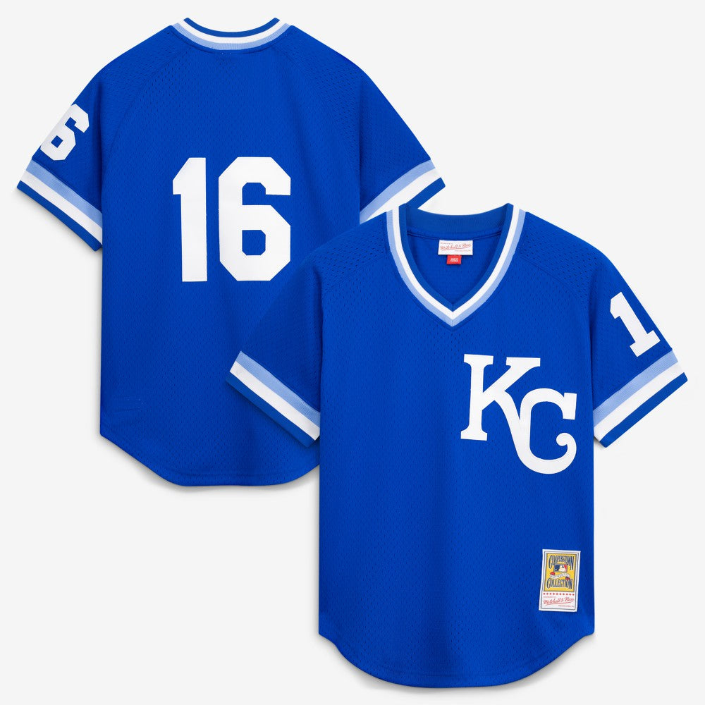 Royal Bo Jackson Kansas City Royals Mitchell & Ness Authentic Batting Practice Jersey