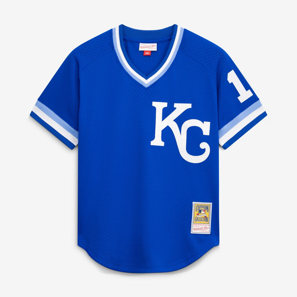 Royal Bo Jackson Kansas City Royals Mitchell & Ness Authentic Batting Practice Jersey