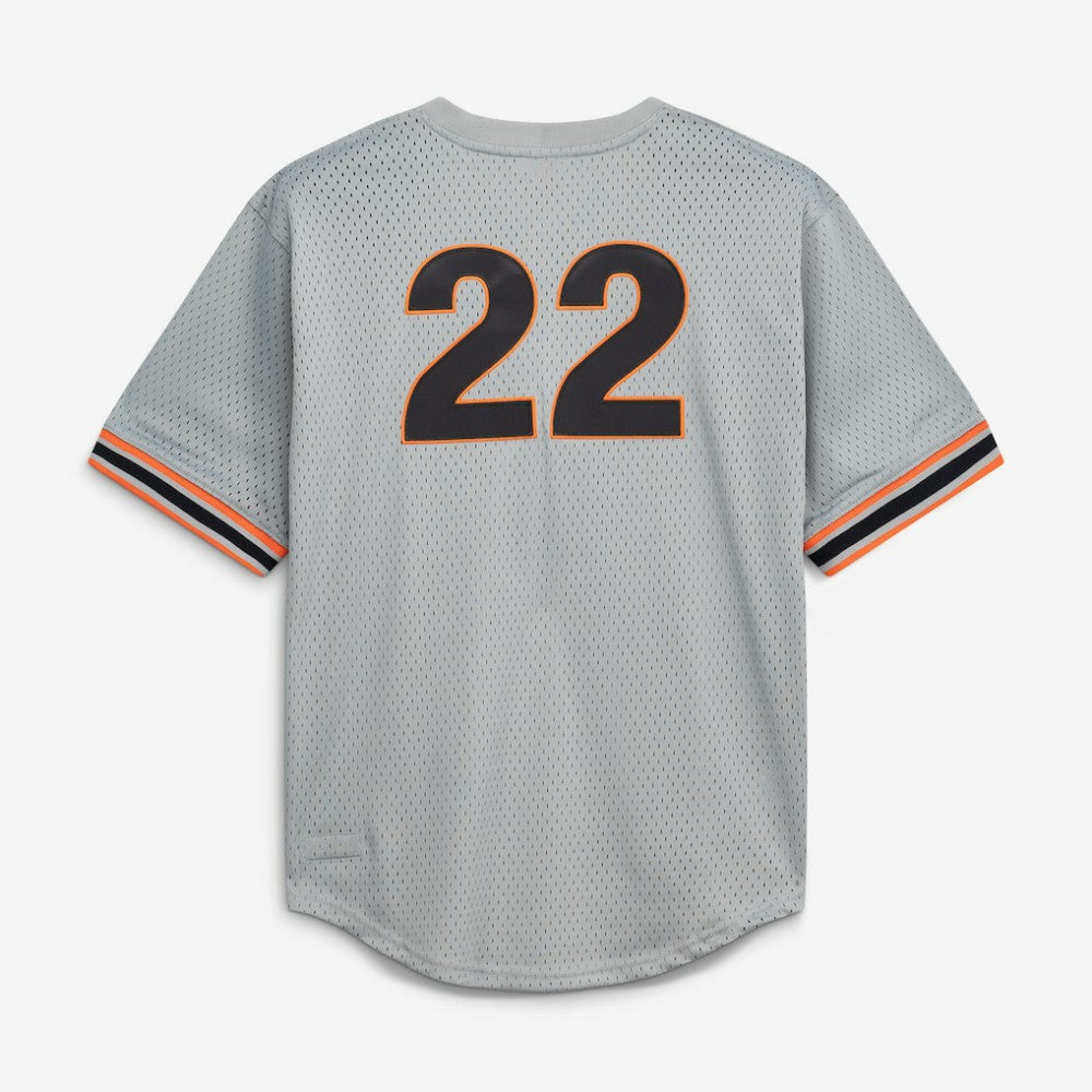 Gray Will Clark San Francisco Giants Mitchell & Ness Authentic Batting Practice Jersey