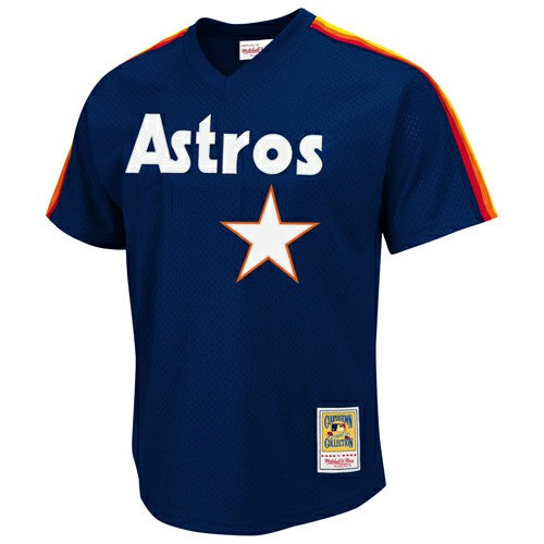 Navy Nolan Ryan Houston Astros Mitchell & Ness Authentic Batting Practice Jersey