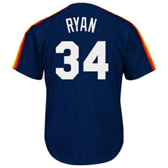Navy Nolan Ryan Houston Astros Mitchell & Ness Authentic Batting Practice Jersey
