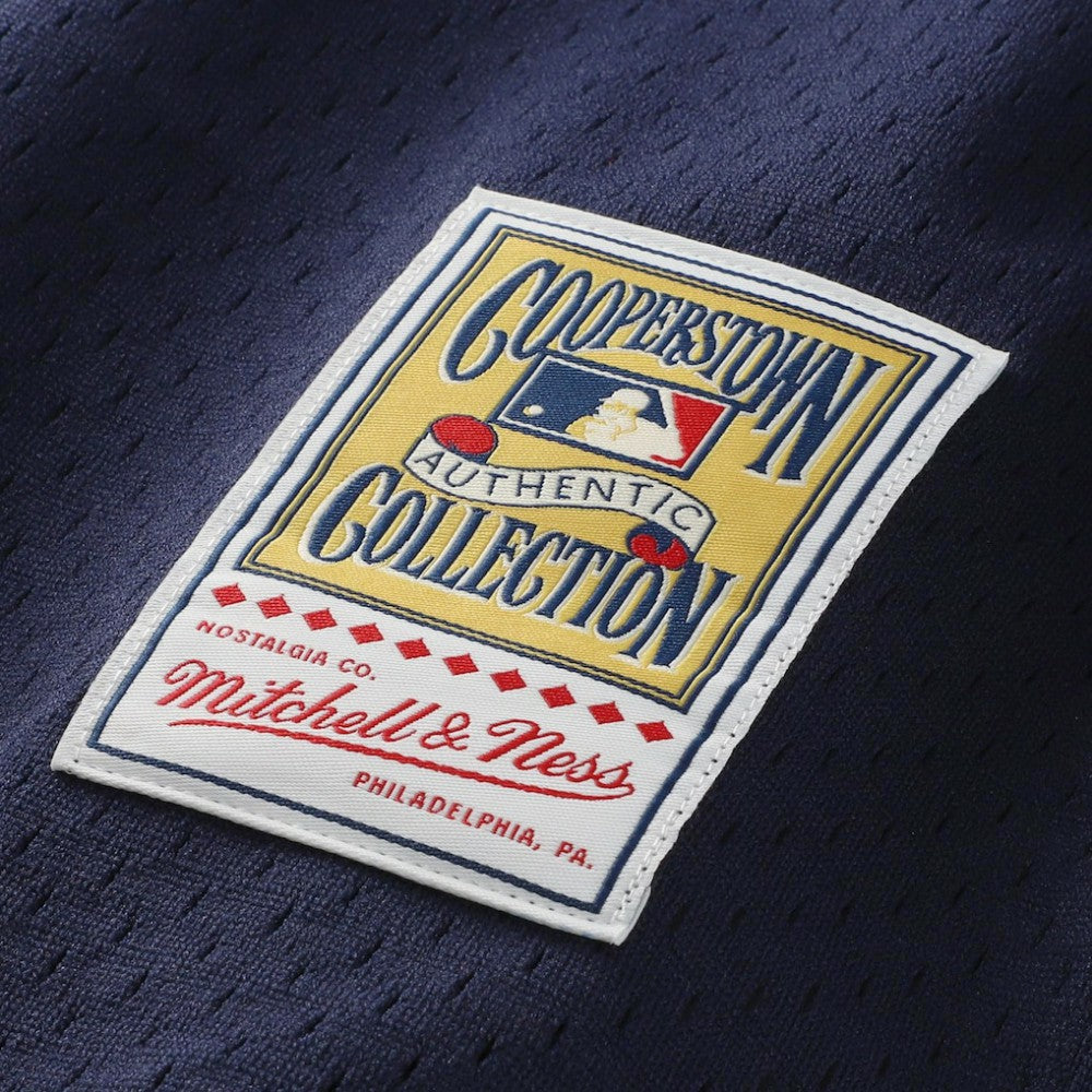 Navy Ozzie Smith St. Louis Cardinals Mitchell & Ness Authentic Batting Practice Jersey