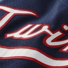 Navy Kirby Puckett Minnesota Twins Mitchell & Ness Authentic Batting Practice Jersey