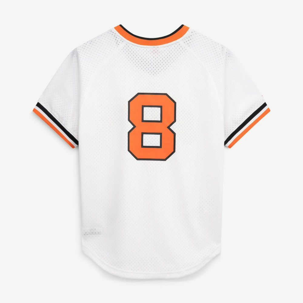 White Cal Ripken Jr. Baltimore Orioles Mitchell & Ness Authentic Batting Practice Jersey