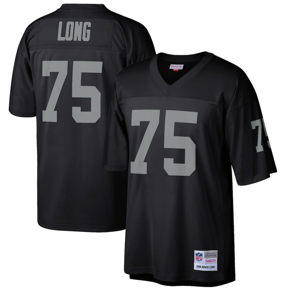Howie Long  Retired Player Legacy Replica Jersey - Las Vegas Raiders Jerseys