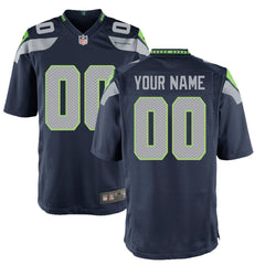 Youth Custom Game Jersey - Seattle Seahawks Jerseys