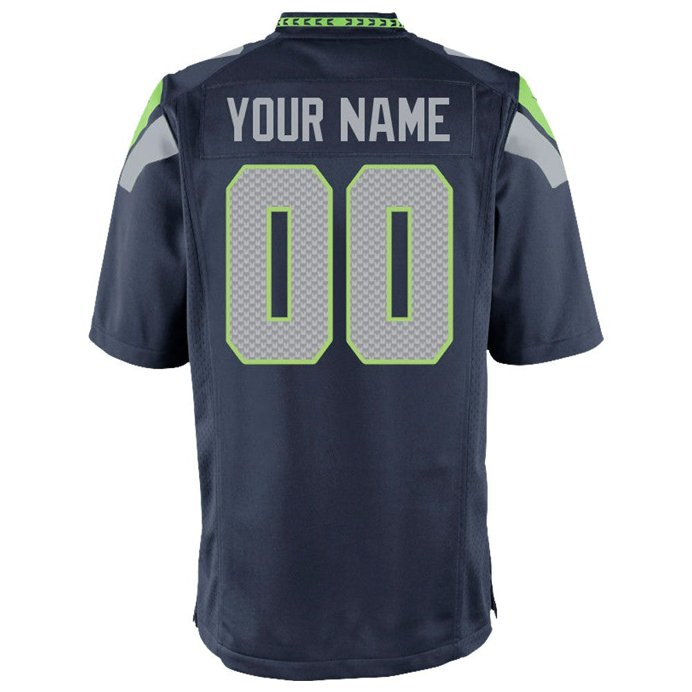 Youth Custom Game Jersey - Seattle Seahawks Jerseys