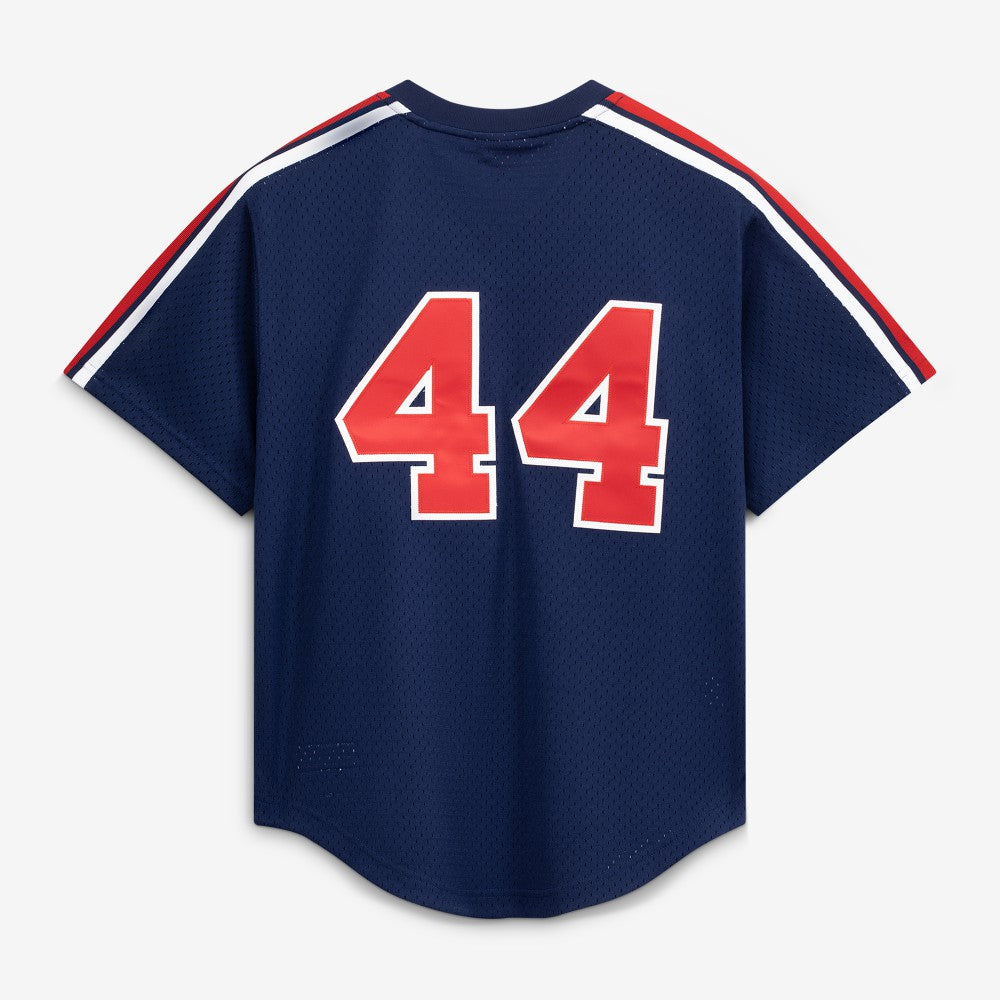 Navy Reggie Jackson California Angels Mitchell & Ness Authentic Batting Practice Jersey