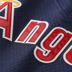 Navy Reggie Jackson California Angels Mitchell & Ness Authentic Batting Practice Jersey