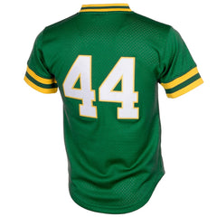 Green Reggie Jackson Athletics Mitchell & Ness Authentic Batting Practice Jersey