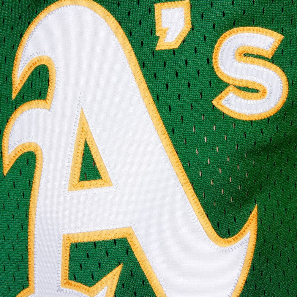 Green Reggie Jackson Athletics Mitchell & Ness Authentic Batting Practice Jersey