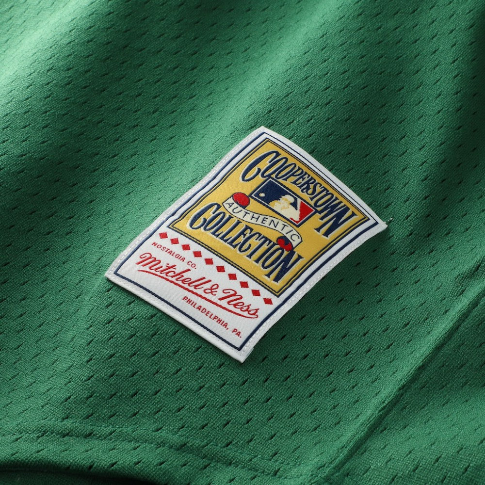 Green Rickey Henderson Athletics Mitchell & Ness Authentic Batting Practice Jersey