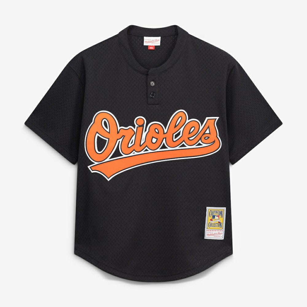 Black Cal Ripken Jr. Baltimore Orioles Mitchell & Ness Authentic Batting Practice Jersey