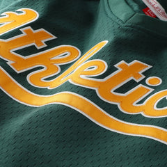 Green Rickey Henderson Athletics Mitchell & Ness Authentic Batting Practice Jersey