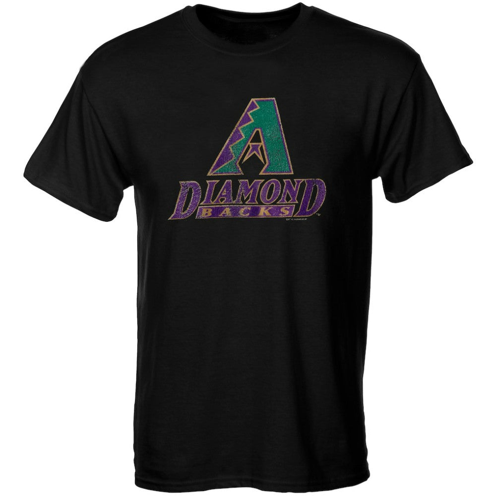 Black Arizona Diamondbacks Soft as a Grape Youth Cooperstown Collection T-Shirt