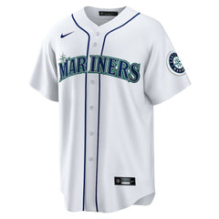 White Ken Griffey Jr. Seattle Mariners Nike Home Replica Jersey
