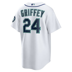 White Ken Griffey Jr. Seattle Mariners Nike Home Replica Jersey