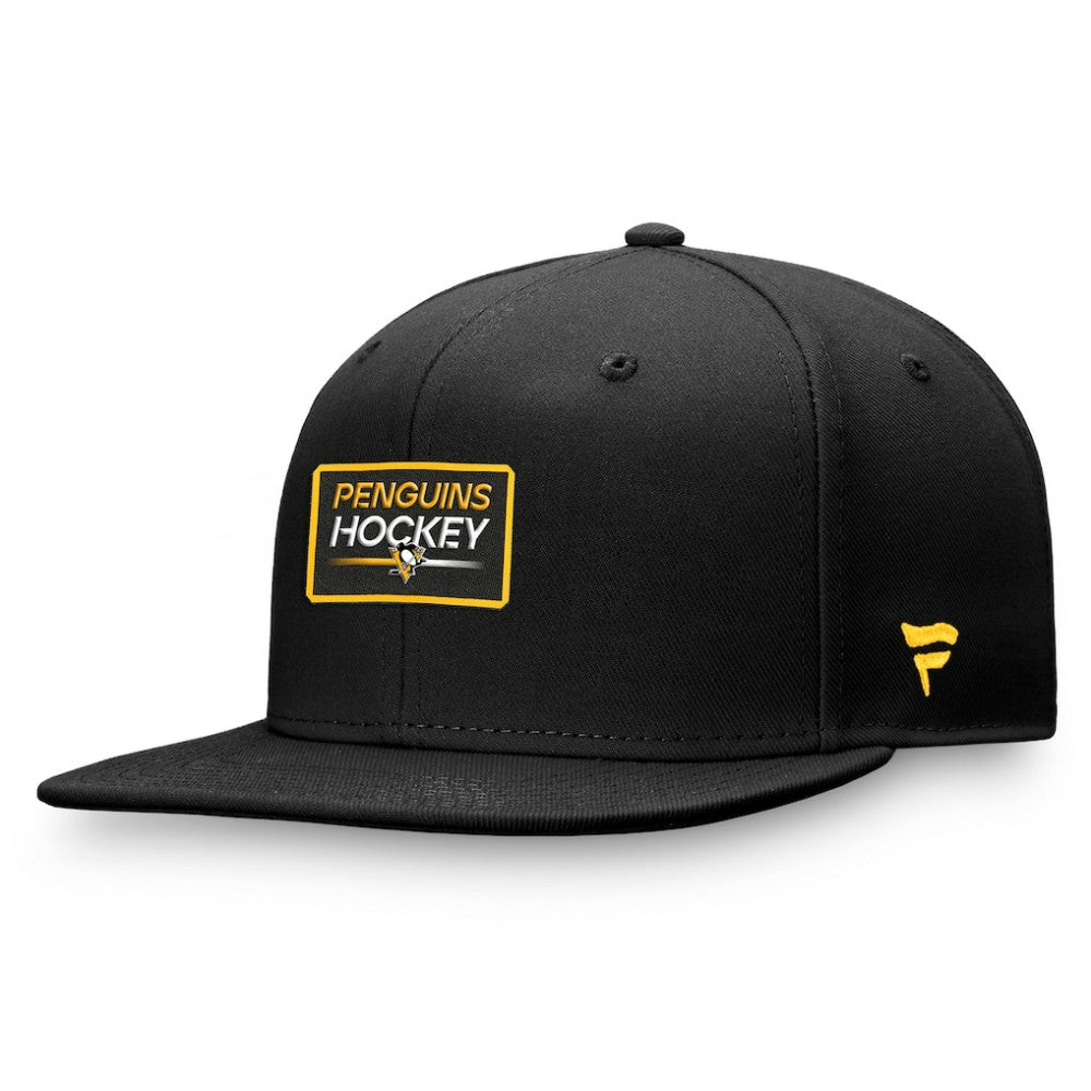 NHL Pittsburgh Penguins Fanatics Authentic Pro Prime Snapback Hat – Black