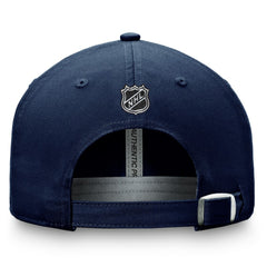 NHL Seattle Kraken Fanatics Authentic Pro Prime Adjustable Hat – Deep Sea Blue