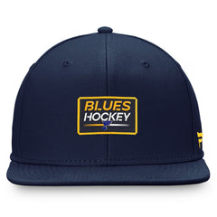 NHL St. Louis Blues Fanatics Authentic Pro Prime Snapback Hat – Navy