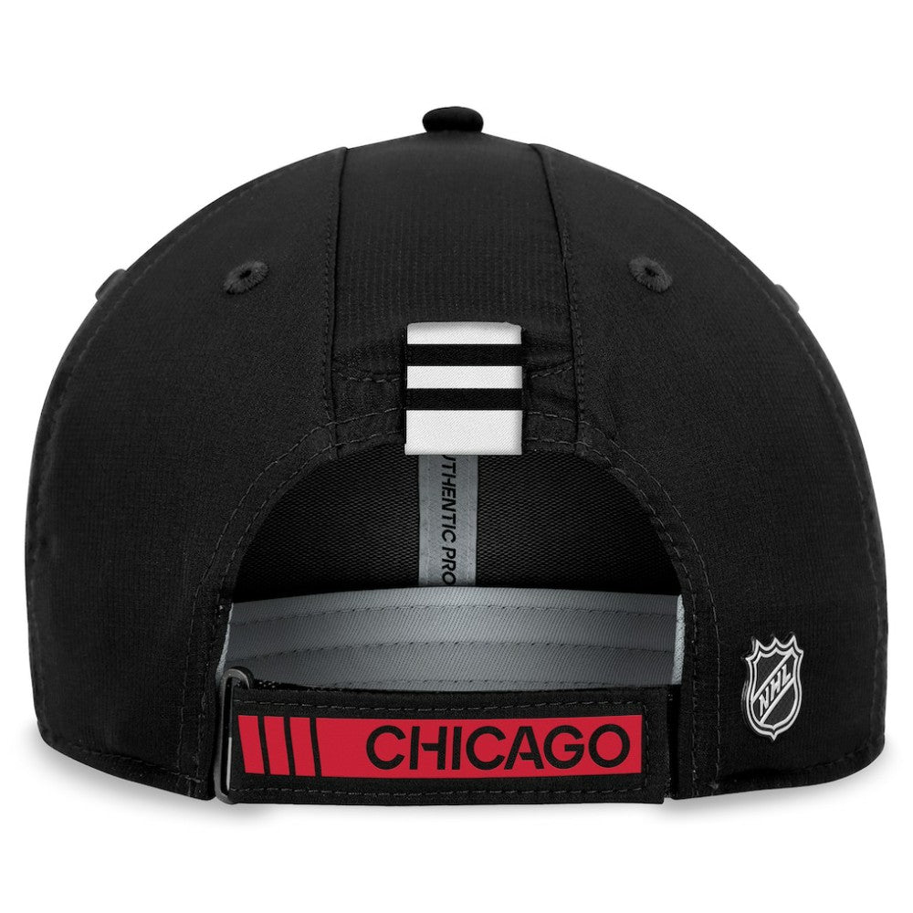 NHL Chicago Blackhawks Fanatics Authentic Pro Rink Adjustable Hat
