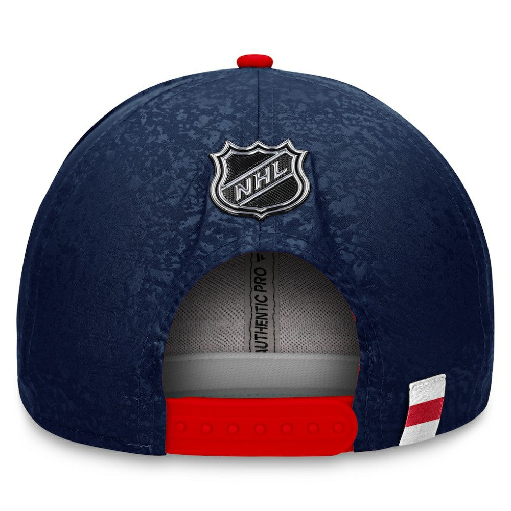 NHL New York Rangers Fanatics Authentic Pro Rink Two-Tone Snapback Hat – Navy/ Red