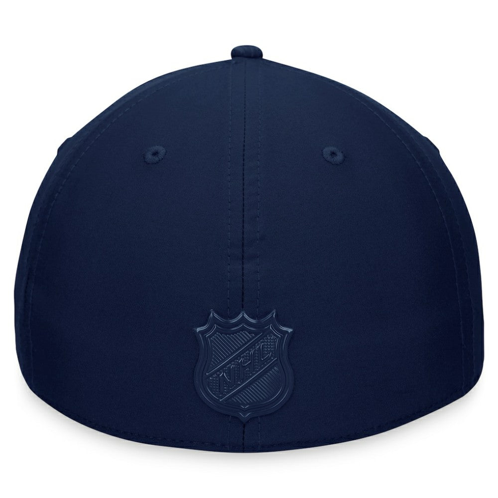 NHL Seattle Kraken Fanatics Authentic Pro Road Stack Logo Flex Hat
