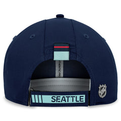 NHL Seattle Kraken Fanatics Authentic Pro Rink Adjustable Hat